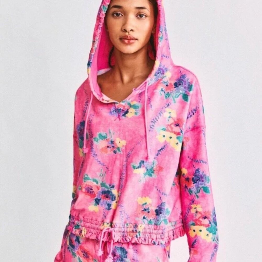LoveShackFancy Beach Riot Hoodie- XS